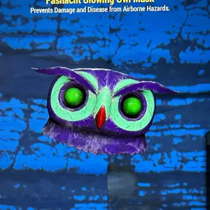 glowing owl mask