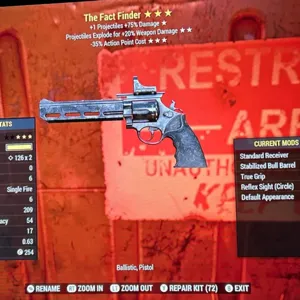 The Fact Finder lvl15