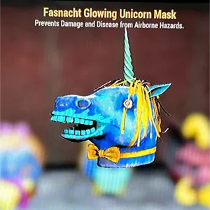glowing unicorn mask