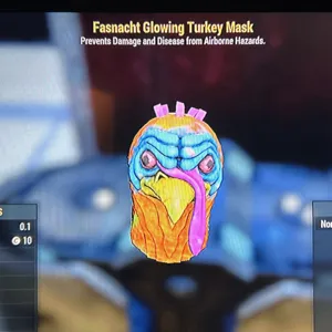 Glowing Turkey Mask