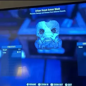 urban scout armor mask