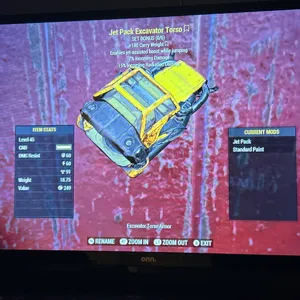 jet pack excavator torso