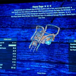 Rage set of all 3 Armor