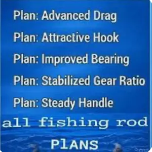 All 5 fishing rod plans