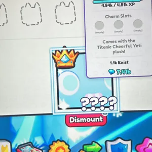 Pet sim 99 titanic yeti