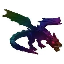Mega Rainbow Black Dragon gag2