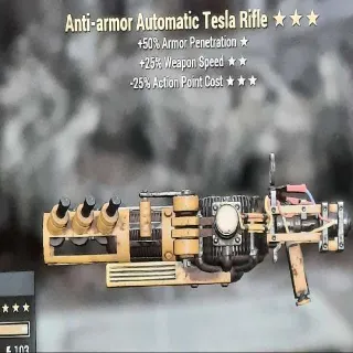 Weapon | AA-25-25 Tesla Rifle