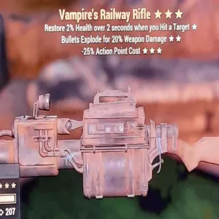 Weapon | V-E-25 Railway Rifle