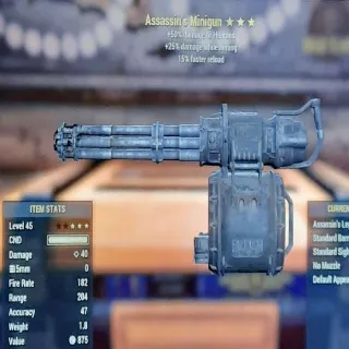 Weapon | ASS2515 Minigun