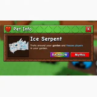 rainbow ice serpent(READ DESCRIPTIO)