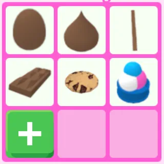 adopt me chocolate food 