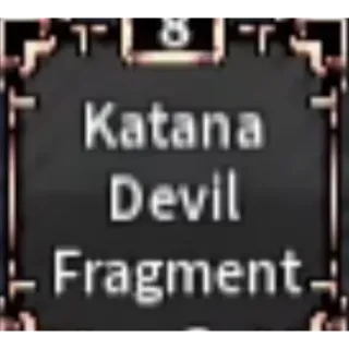 Katana Devil Fragment