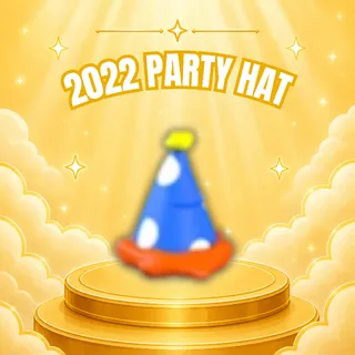 2022 BIRTHDAY PARTY HAT