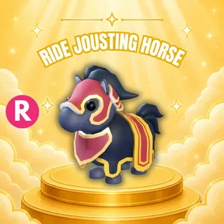 RIDE JOUSTING HORSE