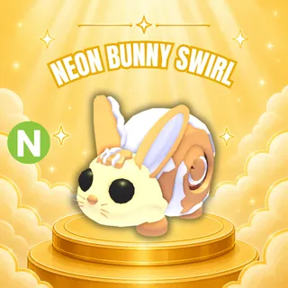 NEON BUNNY SWIRL