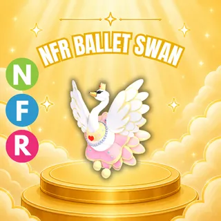 NEON FLY RIDE BALLET SWAN