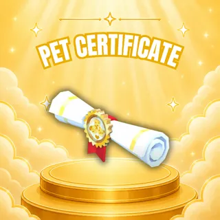 PET HANDLER PRO CERTIFICATE