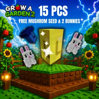 15 GOLD SEEDS GROW A GARDEN 2 + FREE