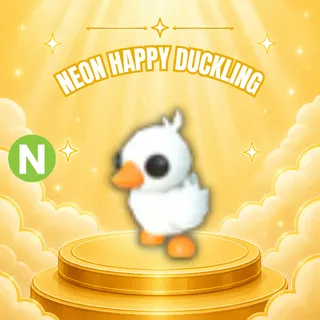 NEON HAPPY DUCKLING