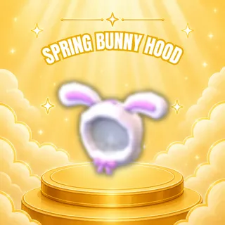 SPRING BUNNY HOOD