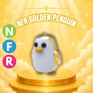 NEON FLY RIDE GOLDEN PENGUIN