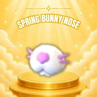 SPRING BUNNY NOSE