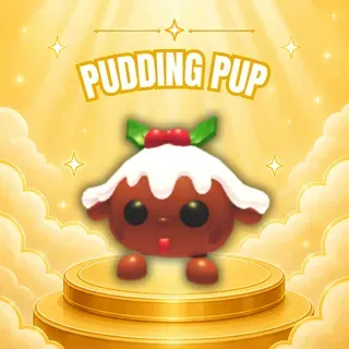 CHRISTMAS PUDDING PUP