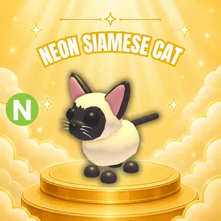 NEON SIAMESE CAT