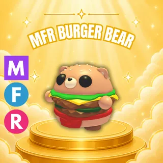 MEGA FLY RIDE BURGER BEAR