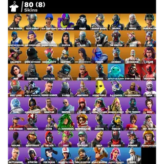 🔥 LEVEL 1039 🔥 80 SKINS 🔥 GOLD MIDAS + SKULL TROOPER + REAPER 🔥 519 WINS 🔥 OG LOCKER 🔥 FULL ACCESS ✅
