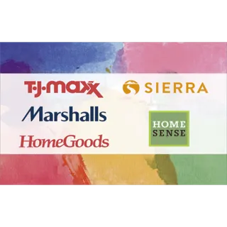 $20.00 USD TJ Maxx/Marshalls/HomeGoods/Sierra/HomeSense
