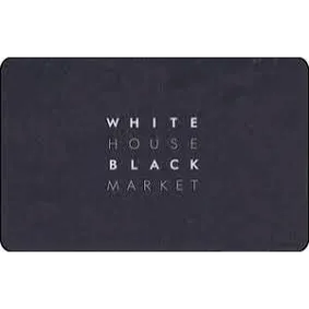 $125.00 USD White House Black Market (WHBM) eGift Card