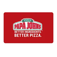$25.00 USD Papa John's e-gift card
