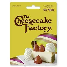 $15.00  USD Cheesecake Factory
