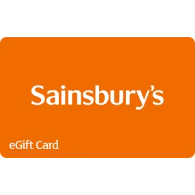 £10.00 GBP Sainbury's Gift Card + Barcode