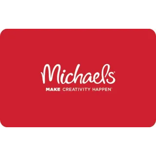 $20.00 USD Michaels gift card