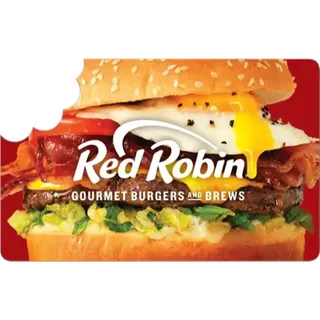 $25.00 USD Red Robin gift card