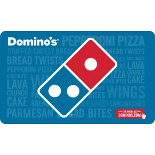 $10.00 USD Domino's