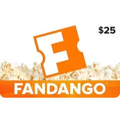 $25.00 USD Fandango e-gift card