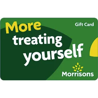 £10.00 GBP Morrisons UK gift card