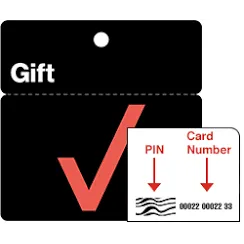 $200.00 USD Verizon Gift Card