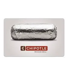 $30.00 USD Chipotle e-gift card