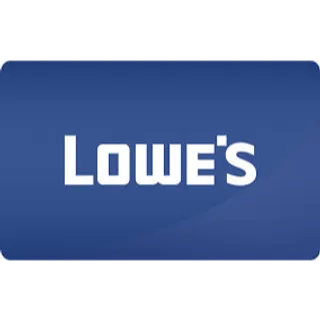 $25.00 USD Lowe's gift card