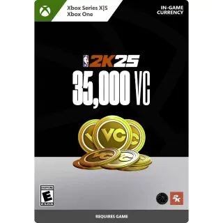 NBA 2K25: 35000 Virtual Currency Pack - Xbox Series X/S/Xbox One (Digital)