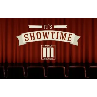 $ 2.00 USD Marcus Theatres Movie Gift Card