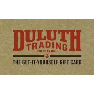 $5.00 USD Duluth Trading co. e-gift card