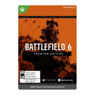 BATTLEFIELD 6: PHANTOM EDITION - Xbox Series X|S (Digital)