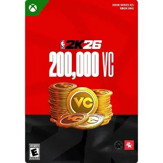 $50.00 USD NBA 2K26: 200000 Virtual Currency Pack - Xbox Series X/S/Xbox One (Digital)