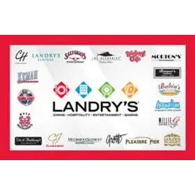 $34.50 USD LANDRY'S e-gift card