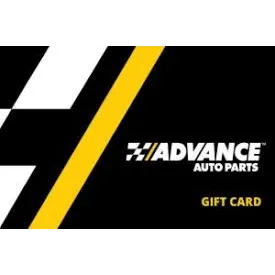 $10.00 USD Advance Auto Parts Gift Card